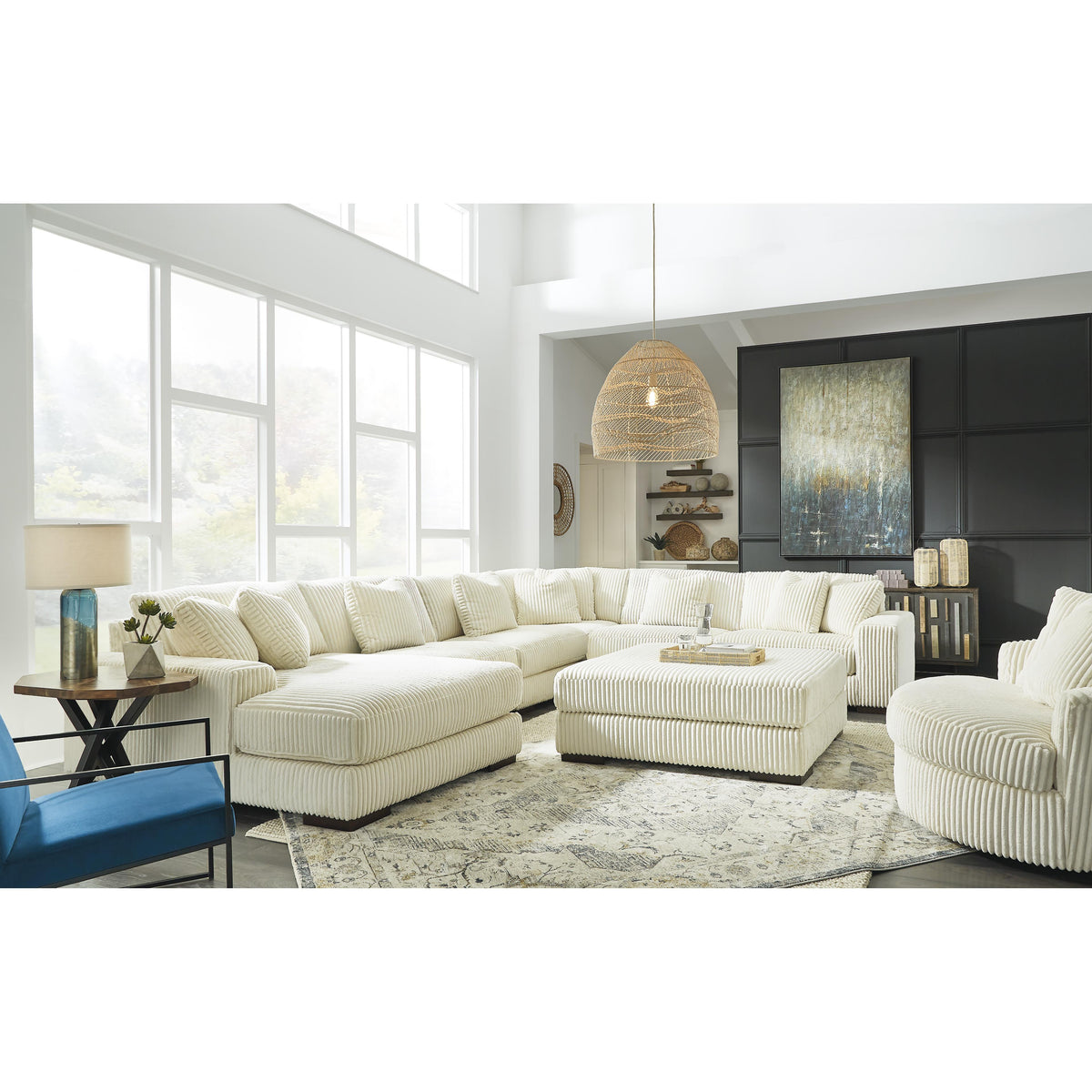  Signature Design by Ashley Lindyn 2110421 Oversized Swivel Accent Chair IMAGE 7