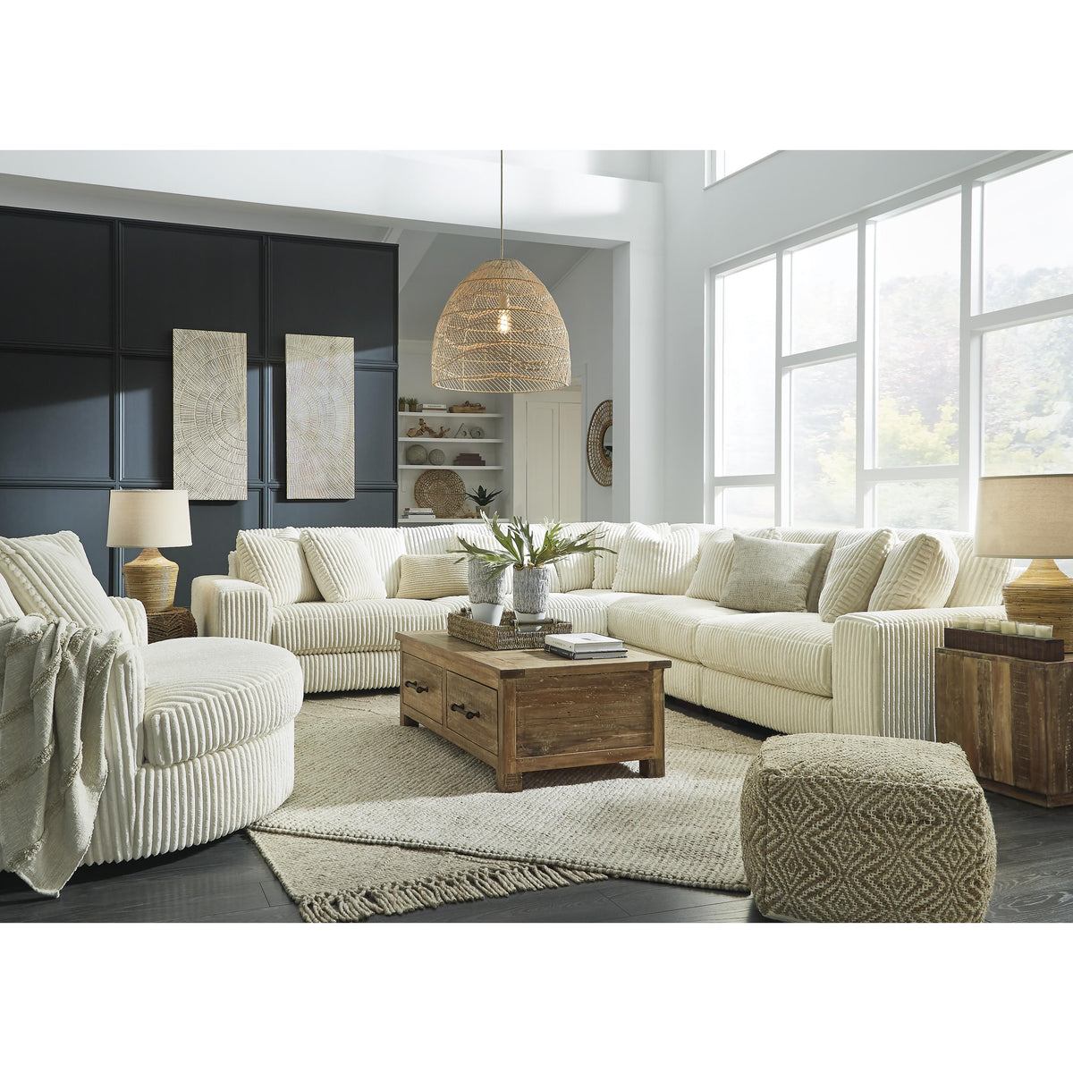  Signature Design by Ashley Lindyn 21104S5 5 pc Sectional IMAGE 6