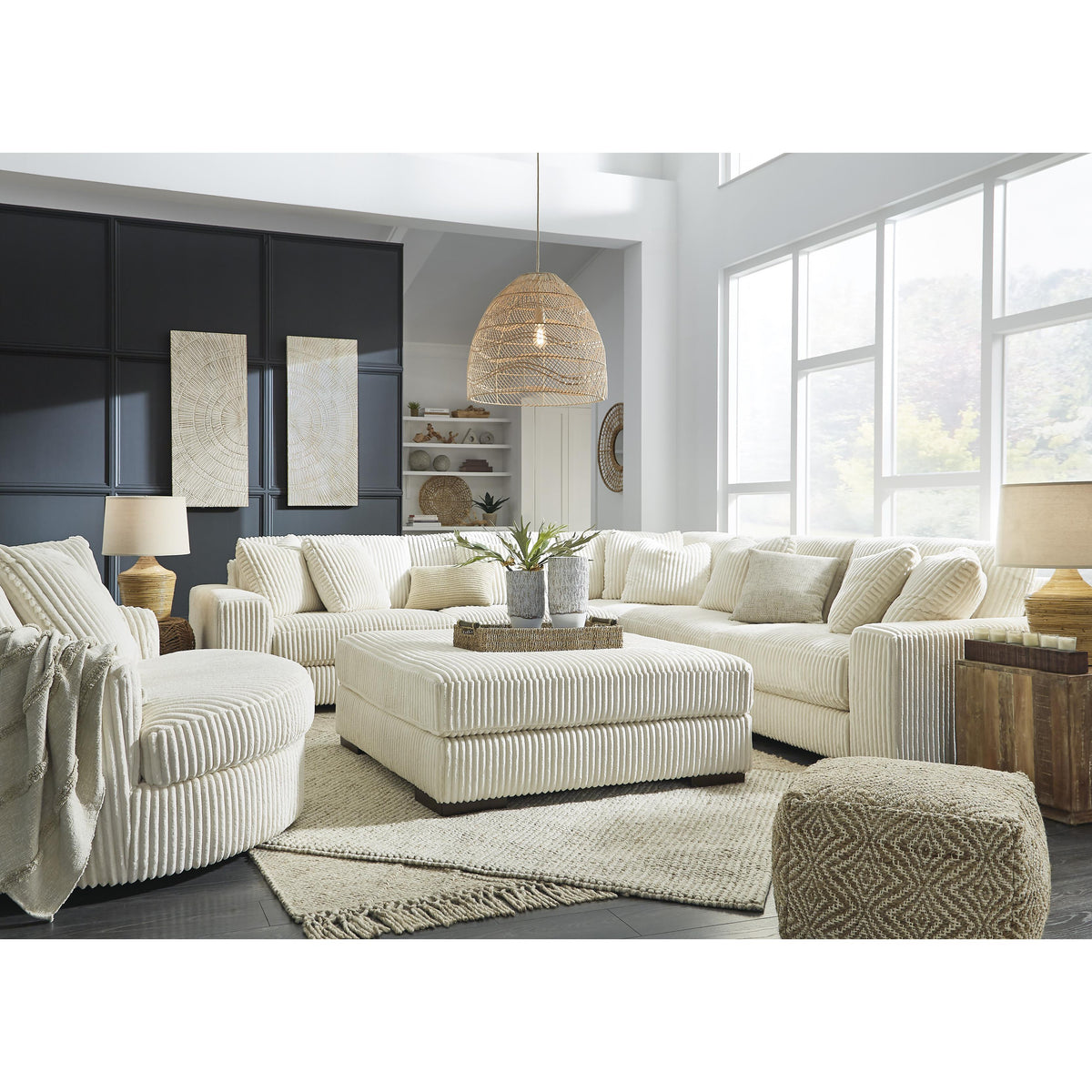  Signature Design by Ashley Lindyn 21104S5 5 pc Sectional IMAGE 8