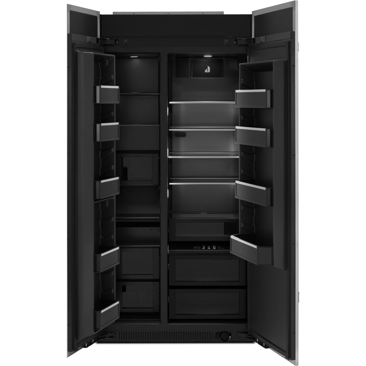  JennAir 42-inch 29.4 cu. ft. Side-by-Side Refrigerator with Internal Ice Maker JBSFS42NMX IMAGE 2