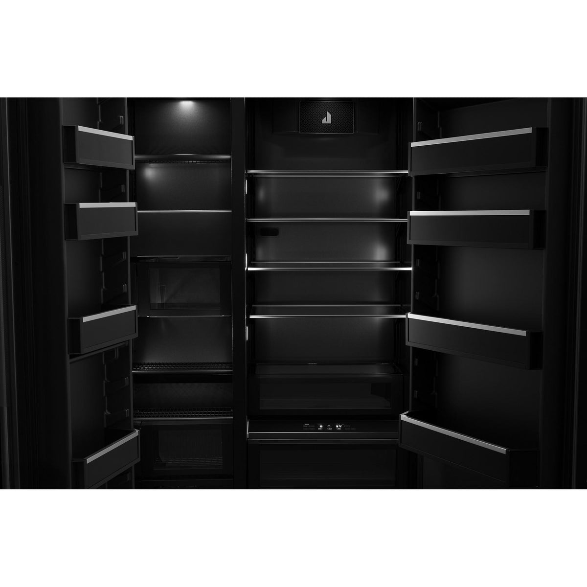  JennAir 42-inch 29.4 cu. ft. Side-by-Side Refrigerator with Internal Ice Maker JBSFS42NMX IMAGE 3