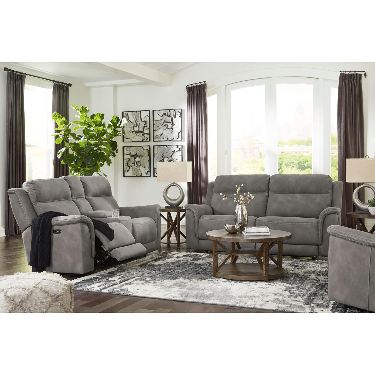 Signature Design by Ashley Next-Gen Durapella 5930113C Power Recliner with Adjustable Headrest IMAGE 11