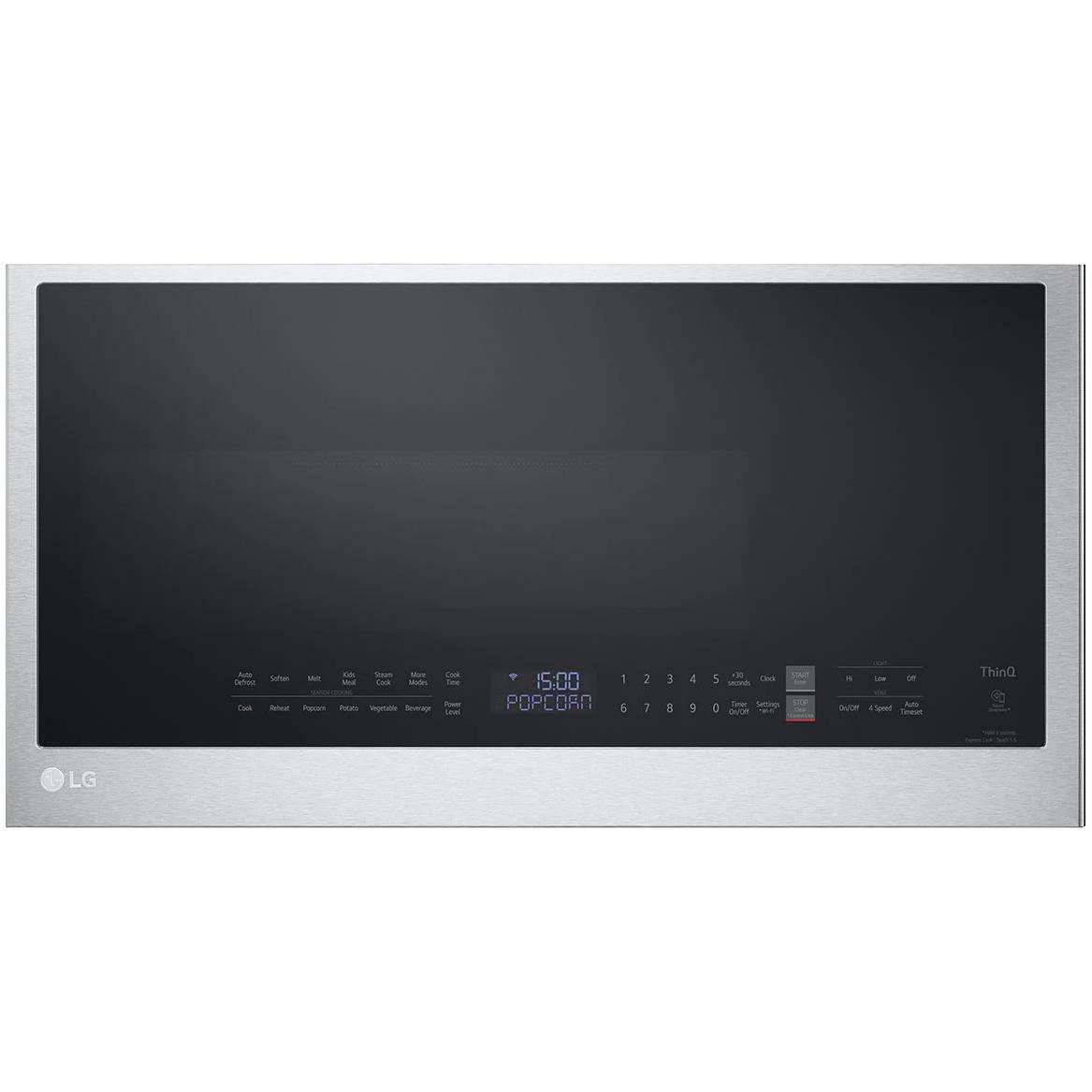  LG 30-inch, 2.0 cu. ft. Smart Wi-Fi Enabled Over-the-Range Microwave Oven with EasyClean® MVEL2033F IMAGE 1