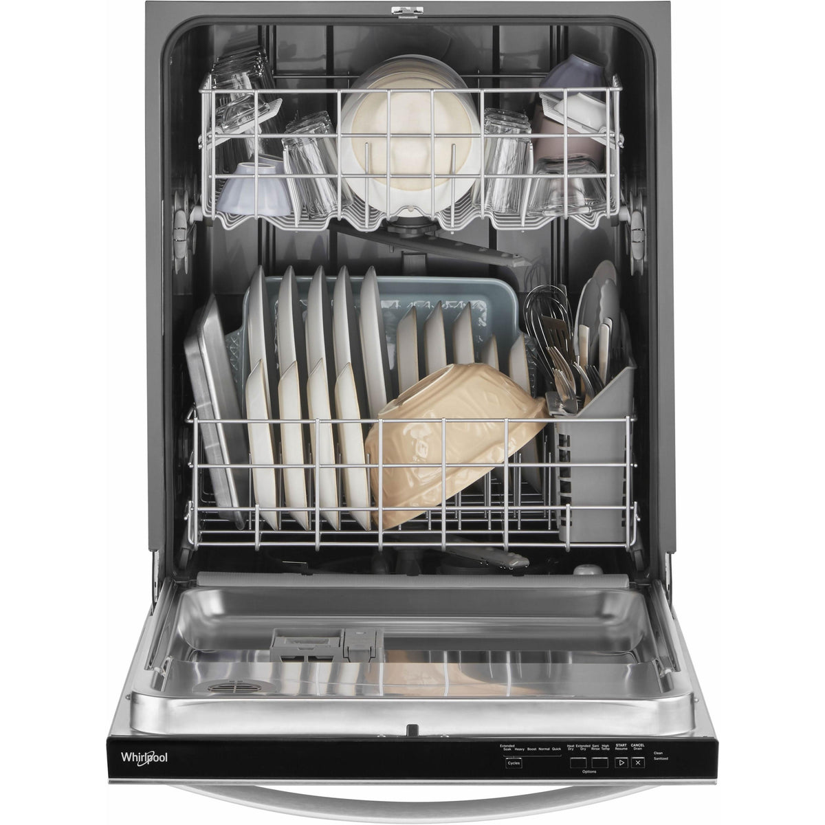  Whirlpool Built-in Dishwasher with Boost Cycle WDT540HAMZ IMAGE 3