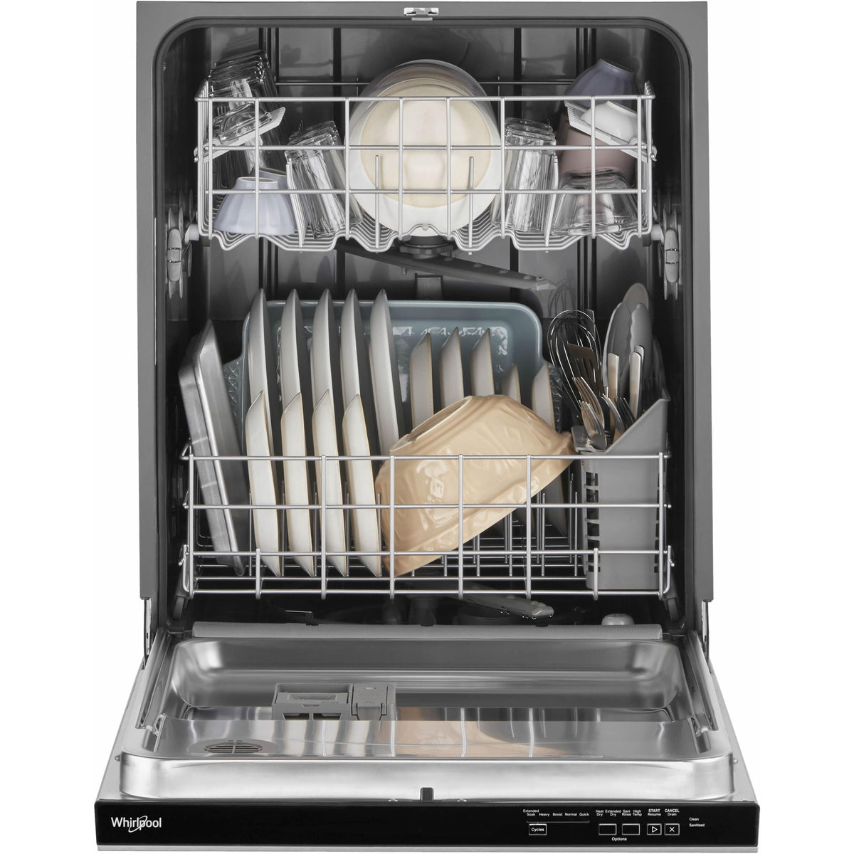  Whirlpool Built-in Dishwasher with Boost Cycle WDP540HAMZ IMAGE 3