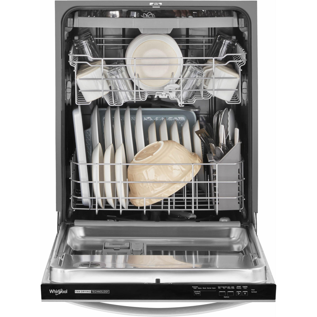  Whirlpool Built-in Dishwasher with Boost Cycle WDT730HAMZ IMAGE 3