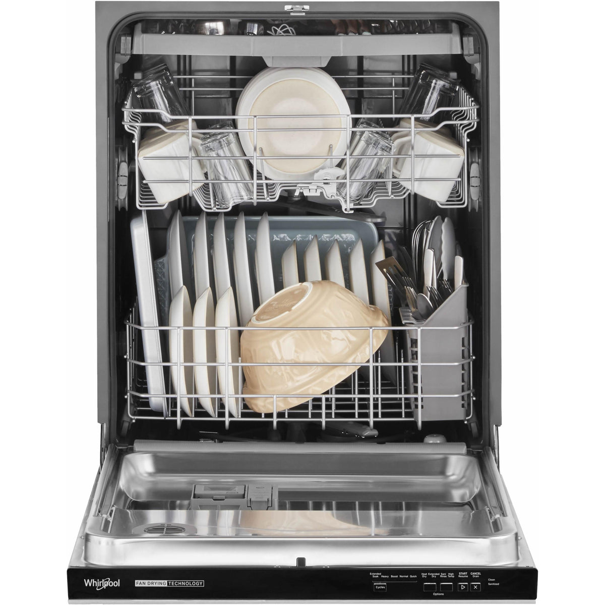  Whirlpool Built-in Dishwasher with Boost Cycle WDP730HAMZ IMAGE 3