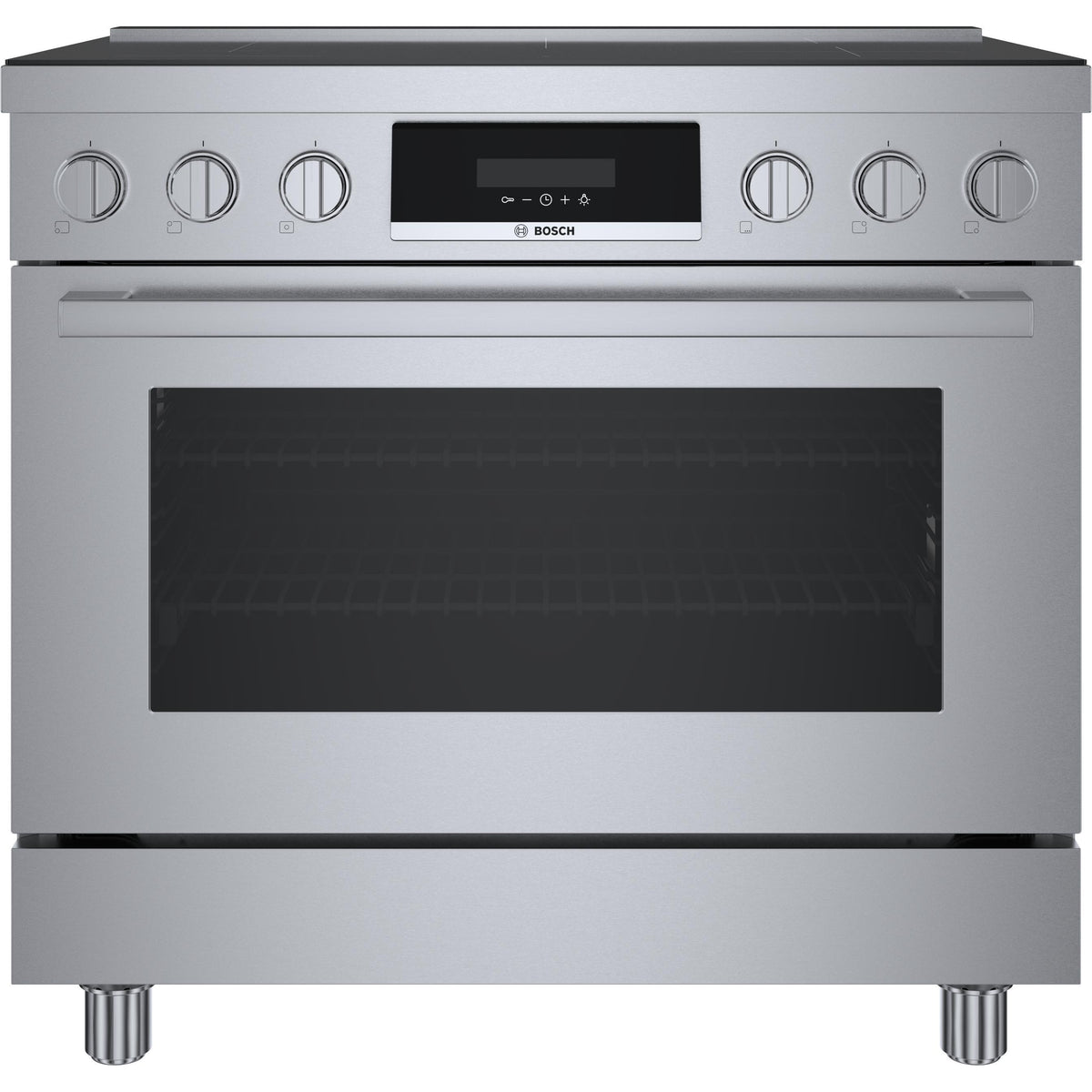  Bosch 36-inch Freestanding Induction Range with CombiZone HIS8655C/01 IMAGE 1