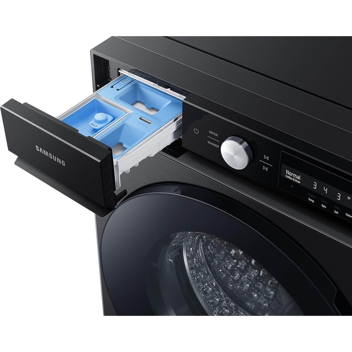  Samsung Bespoke 5.3 cu. ft. Large Capacity Washer with Super Speed and AI Smart Dial WF46BB6700AVUS IMAGE 7