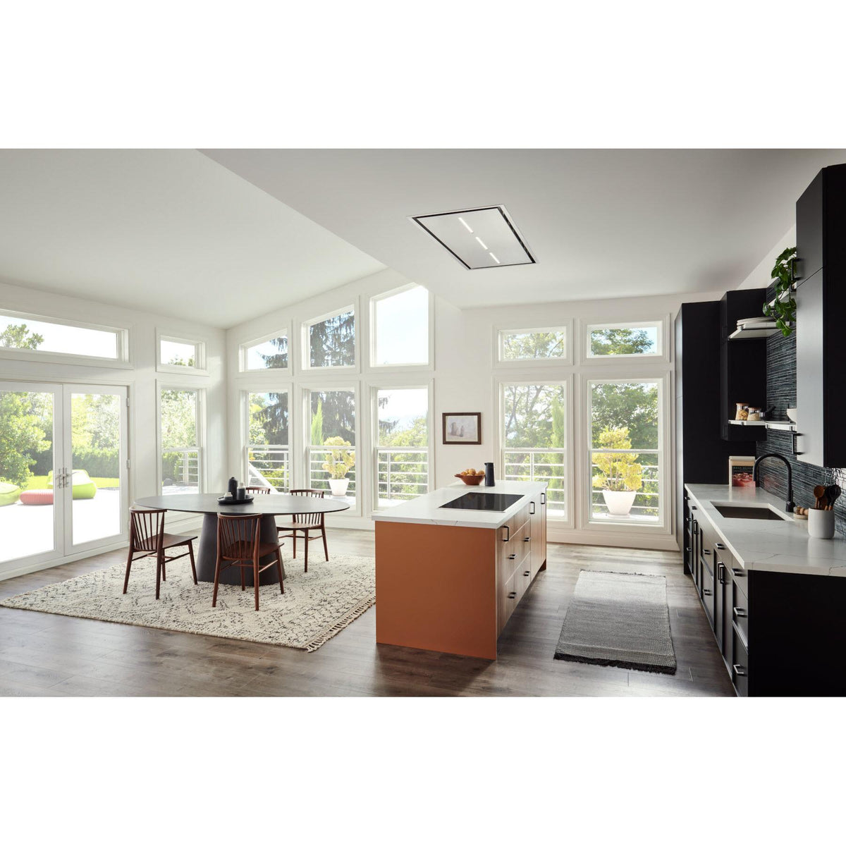  Best 63-inch HBC1 Series Ceiling Hood HBC163ESS IMAGE 2