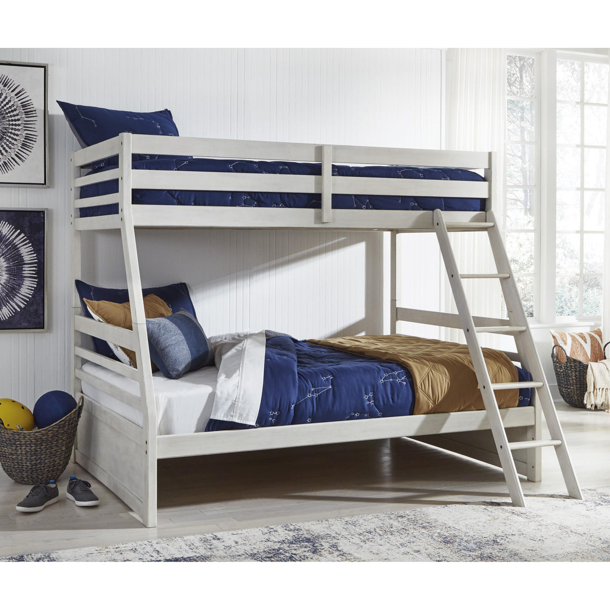  Signature Design by Ashley Robbinsdale B742B17 Twin over Full Bunk Bed IMAGE 6
