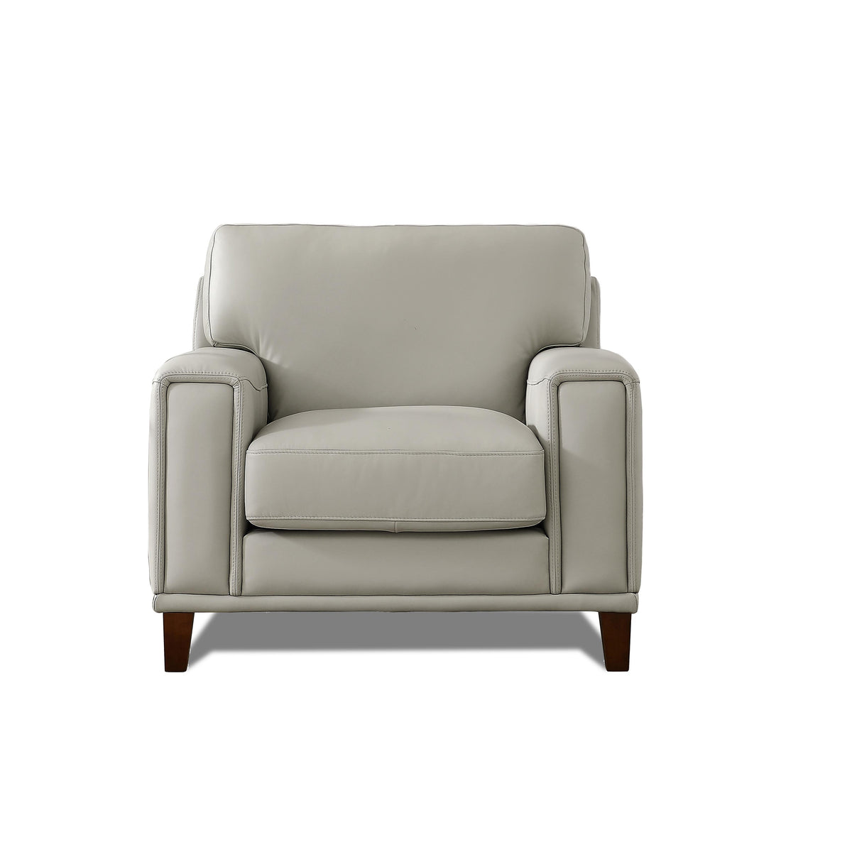  Amax Leather Harper 6982-10-2515 Chair - Bedford Ice IMAGE 1