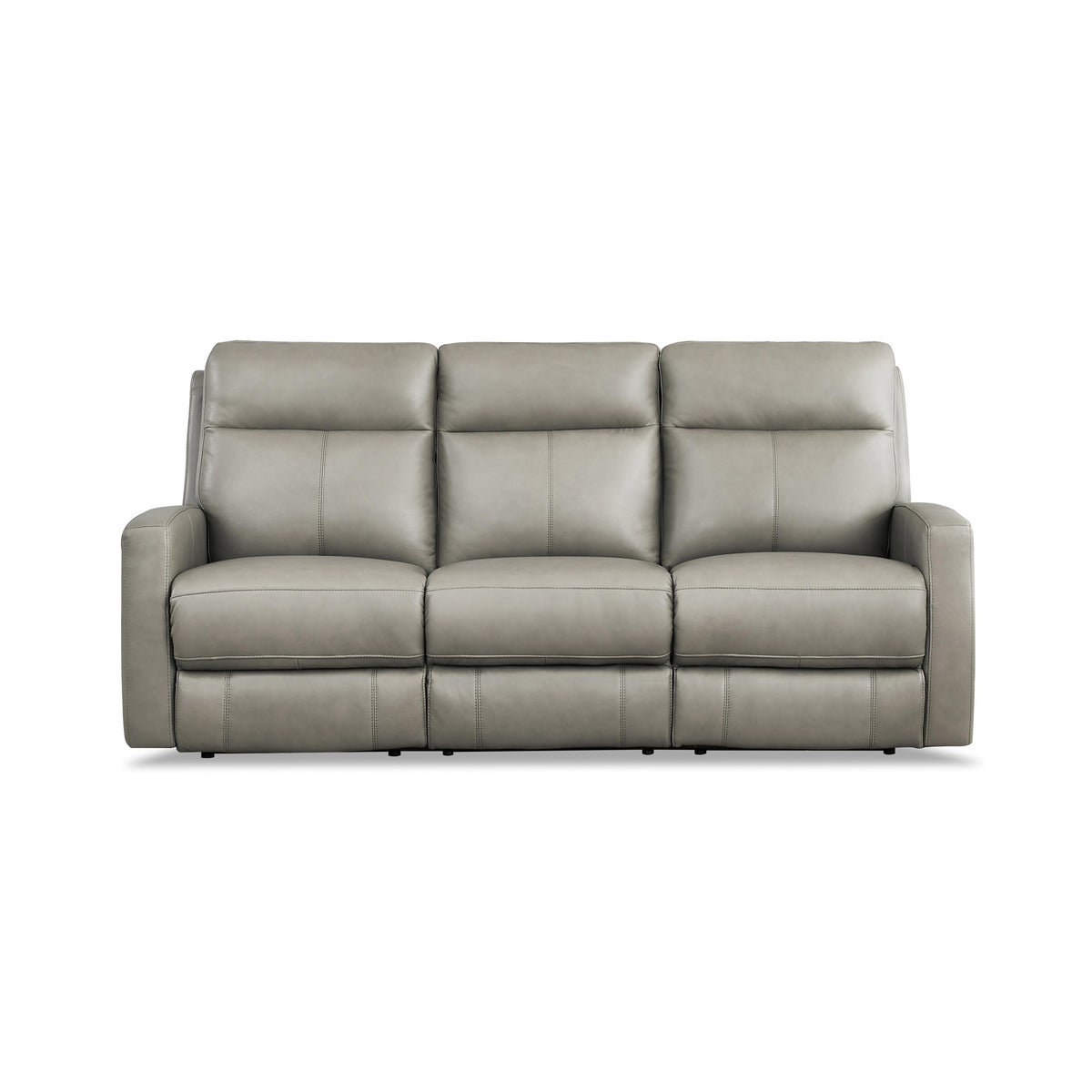  Amax Leather Modena 6806 Power Reclining Sofa - Bravo Concrete IMAGE 1
