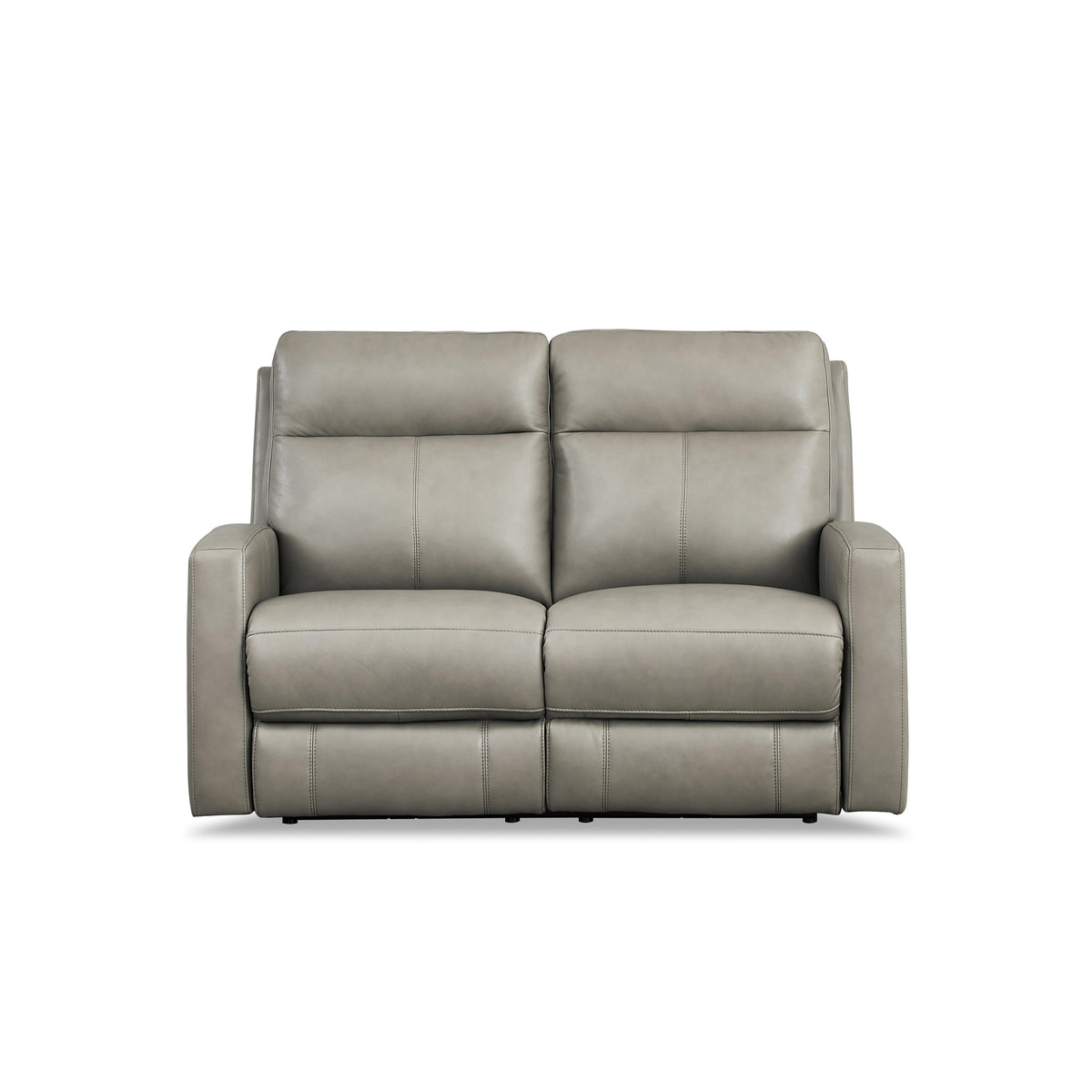  Amax Leather Modena 6806-20P2Z-2376 Power Reclining Loveseat - Bravo Concrete IMAGE 1
