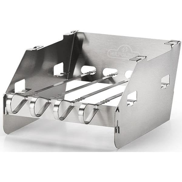  Napoleon Side Burner Windshield with Skewer Rack 71302 IMAGE 1