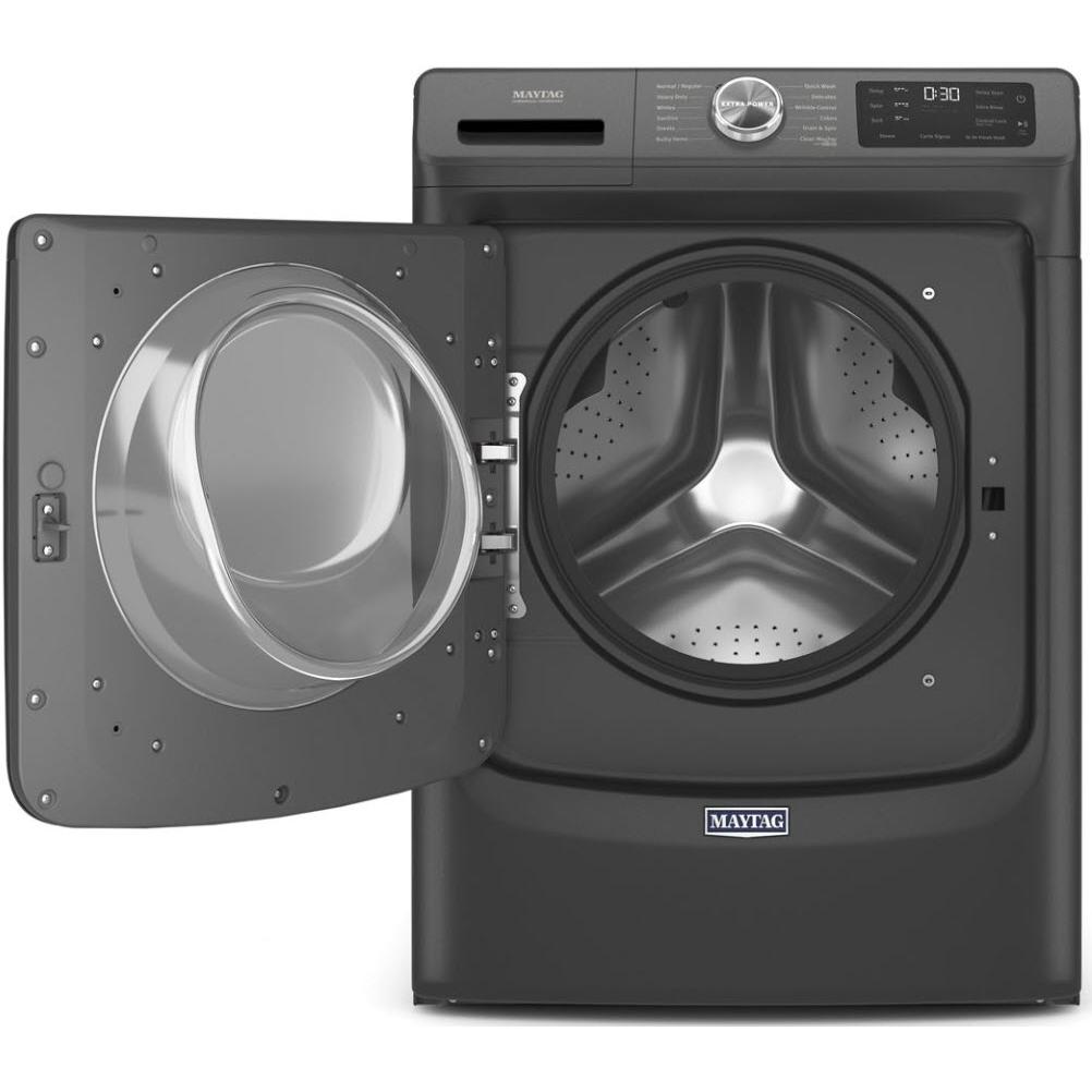  Maytag 5.5 cu. ft. Front Loading Washer with Extra Power button MHW6630MBK IMAGE 2