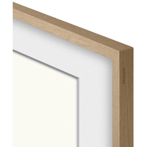  Samsung 85" The Frame Customizable Bezel - Modern Teak VG-SCFA85TKB/ZA IMAGE 2