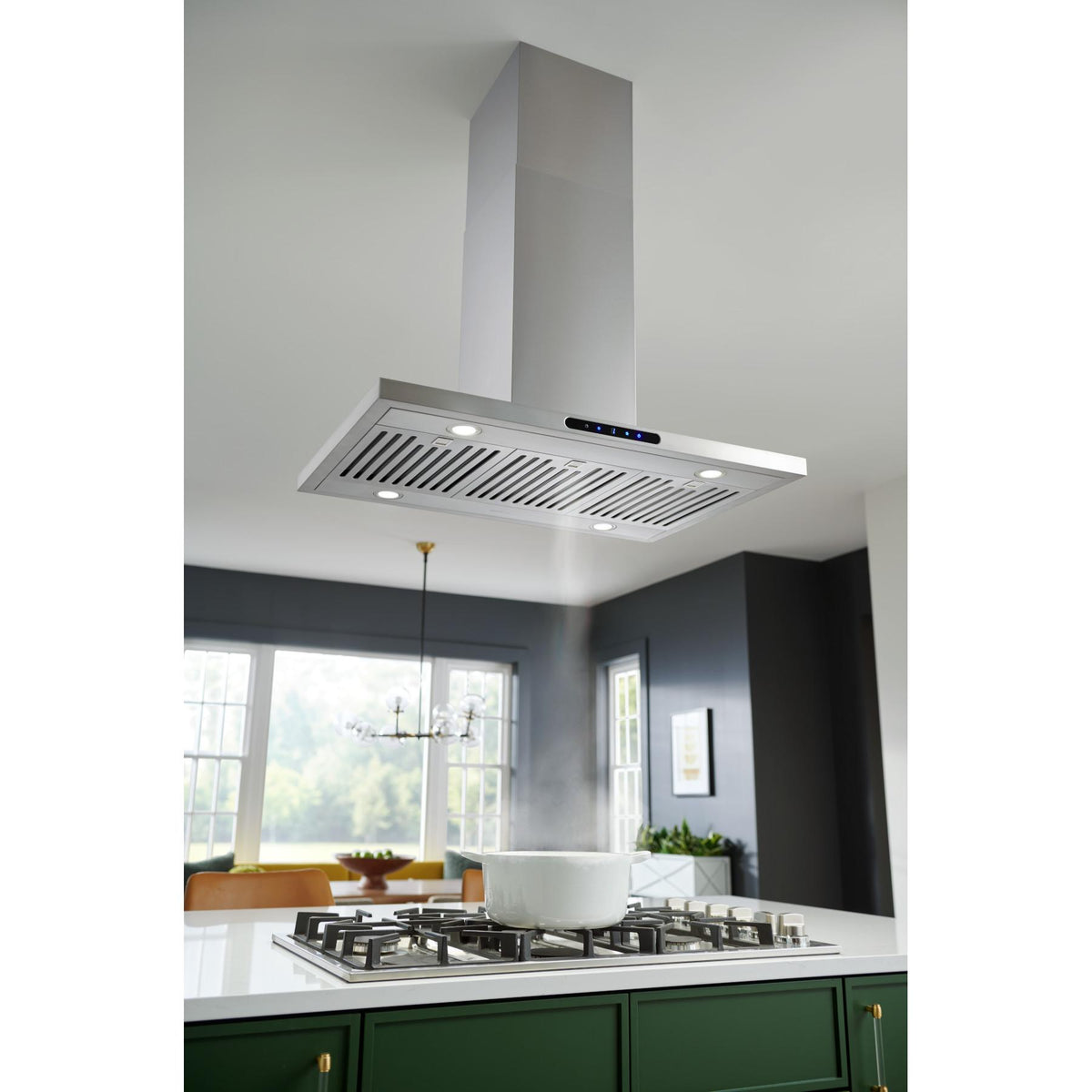  Broan 36-inch Elite EIT1 Series Island Hood EIT1366SS IMAGE 2