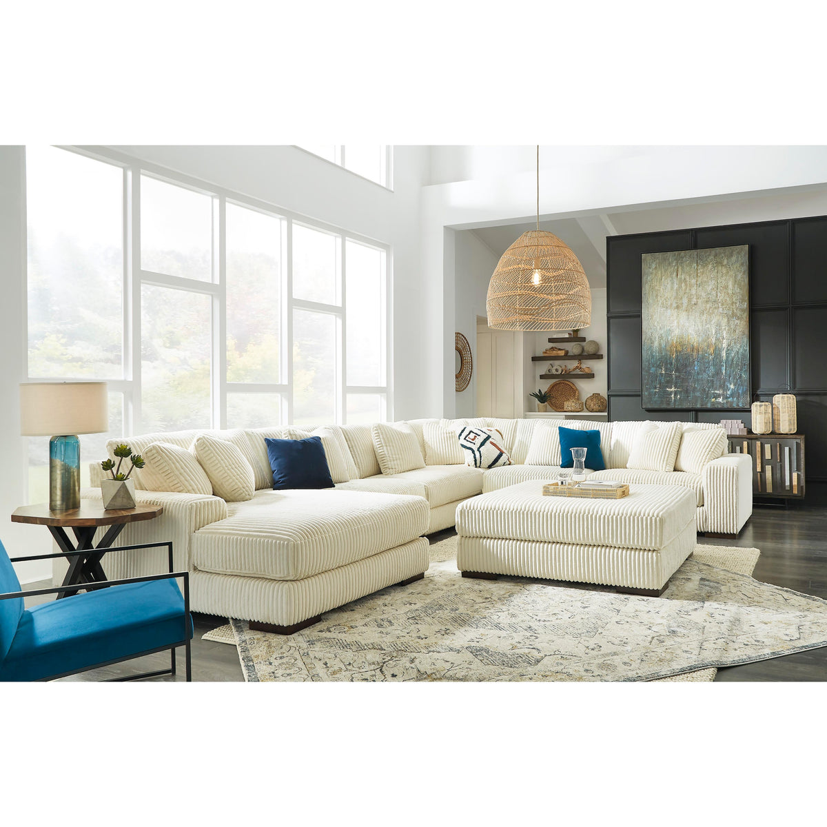  Signature Design by Ashley Lindyn 21104S11 6 pc Sectional with Chaise IMAGE 7