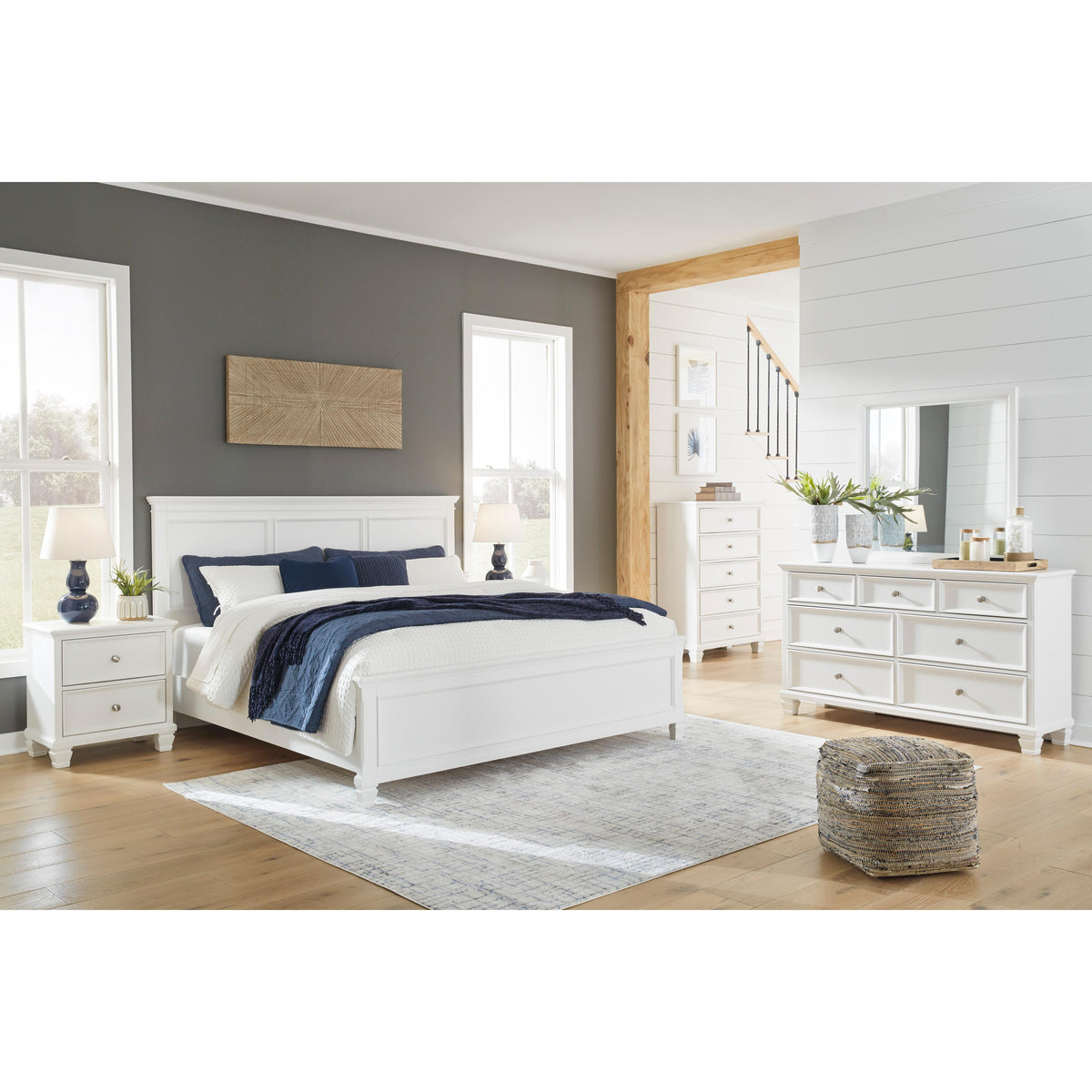 Signature Design by Ashley Fortman B680-92 Two Drawer Night Stand IMAGE 5