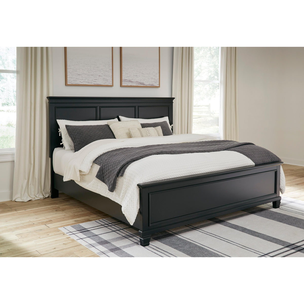  Signature Design by Ashley Lanolee B687B9 California King Panel Bed IMAGE 5