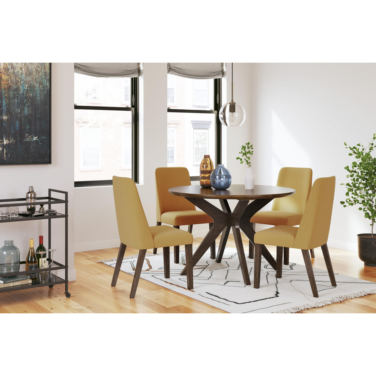 Signature Design by Ashley Lyncott D615-04 Dining Upholstered Side Chair IMAGE 9