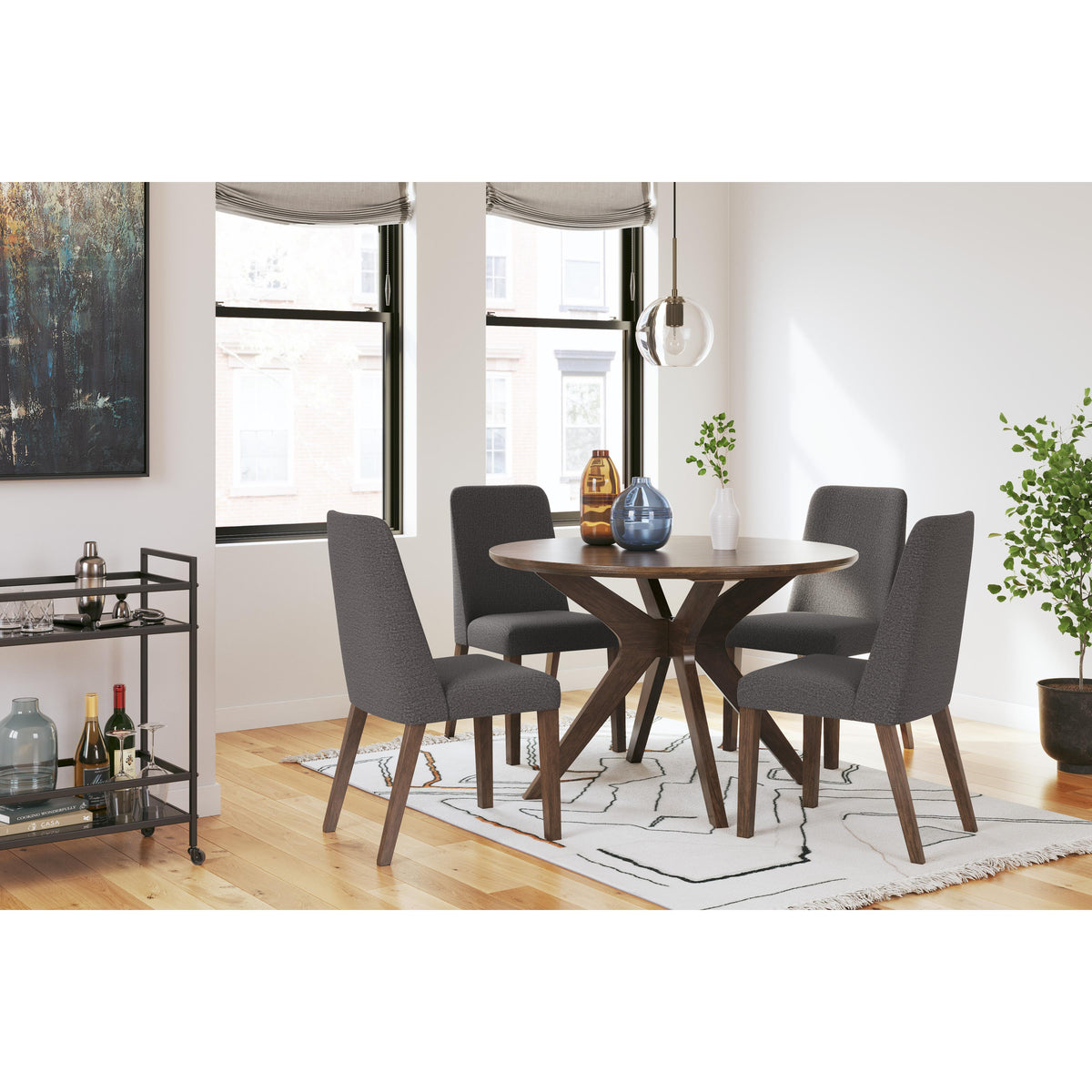 Signature Design by Ashley Lyncott D615-15 Round Dining Room Table IMAGE 7