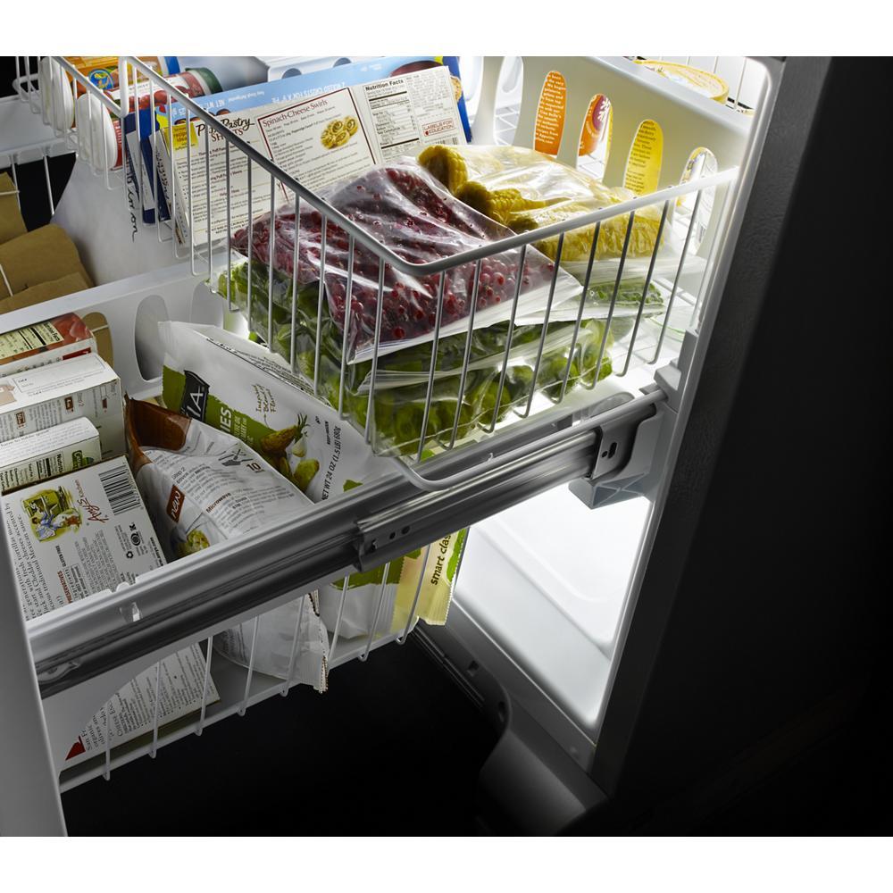  Whirlpool 33-inch, 22.1 cu. ft. Freestanding French 3-Door Refrigerator with Factory Installed Ice Maker WRFF5333PB IMAGE 3