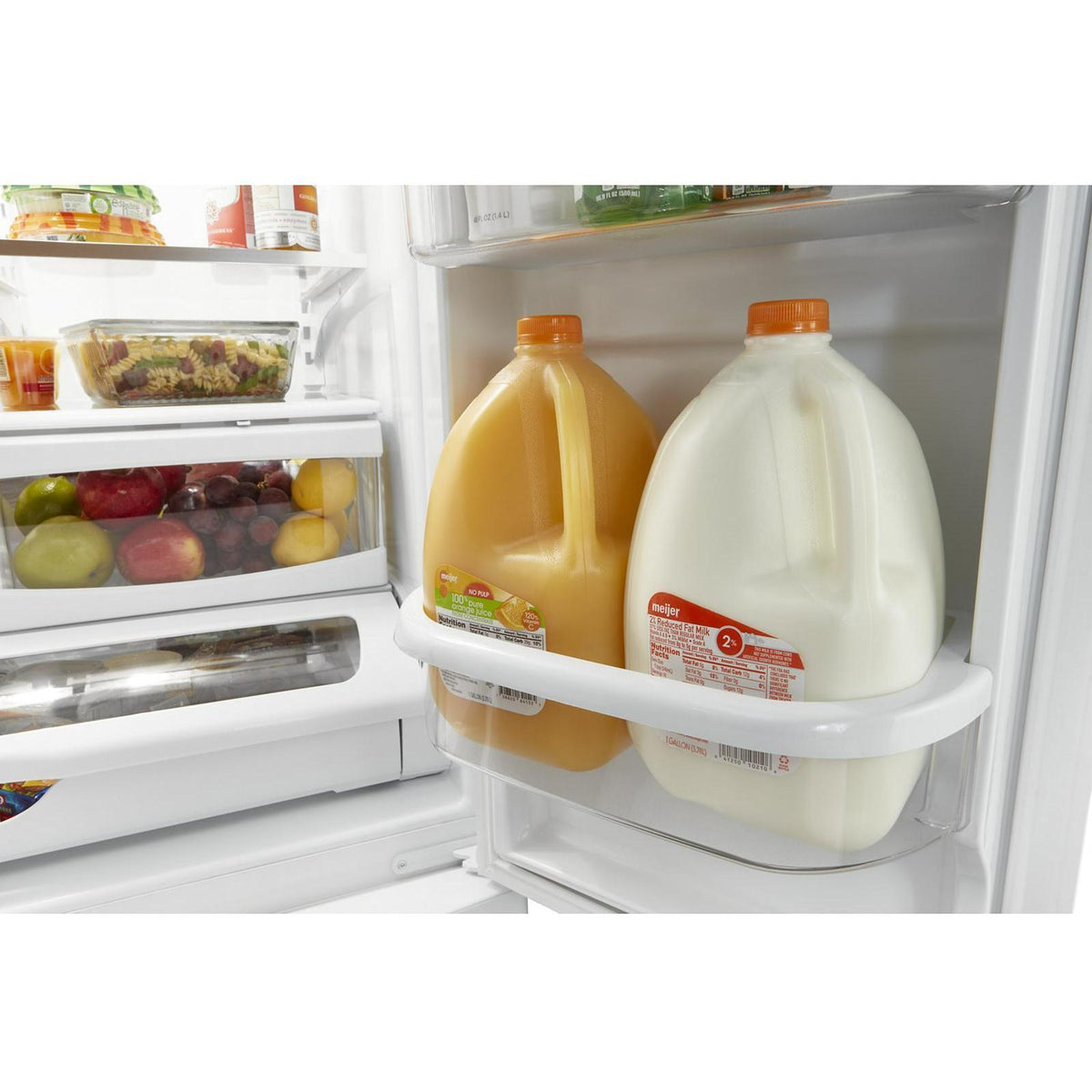  Whirlpool 33-inch, 22.1 cu. ft. Freestanding French 3-Door Refrigerator with Factory Installed Ice Maker WRFF5333PV IMAGE 5
