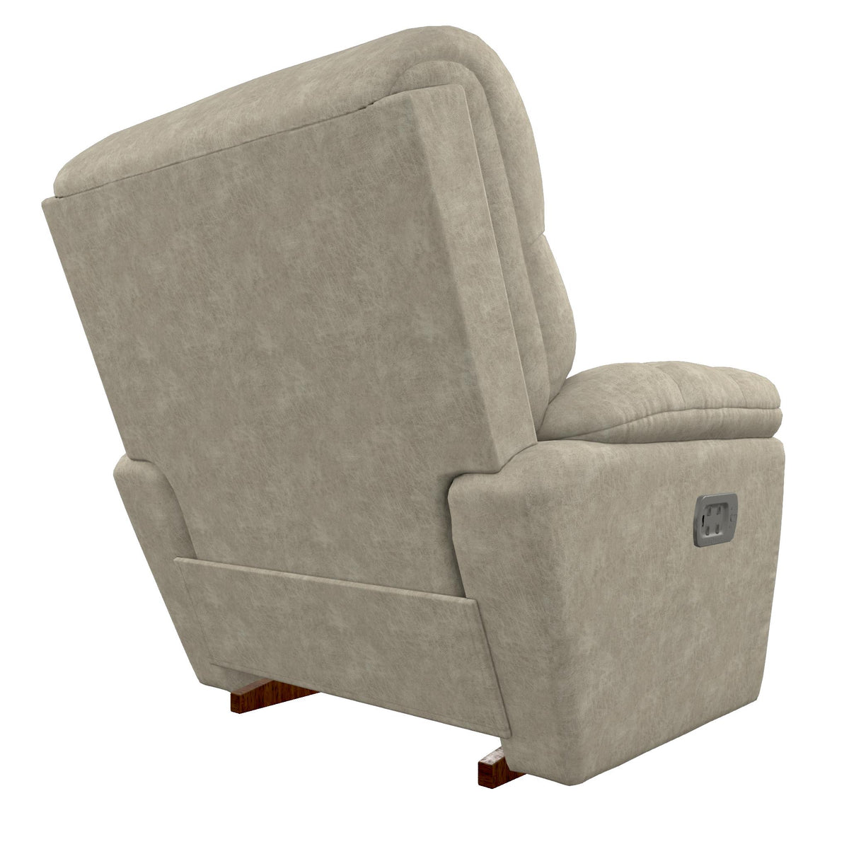  La-Z-Boy Morrison Power Rocking Recliner with Headrest - Stucco IMAGE 4