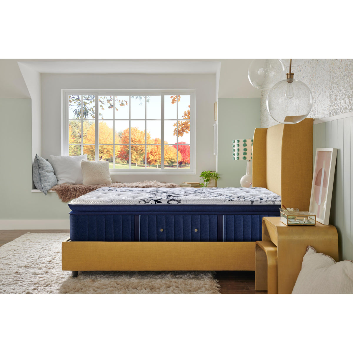  Stearns & Foster Mon Cheri Luxury Medium Firm Pillow Top Mattress (King) IMAGE 13
