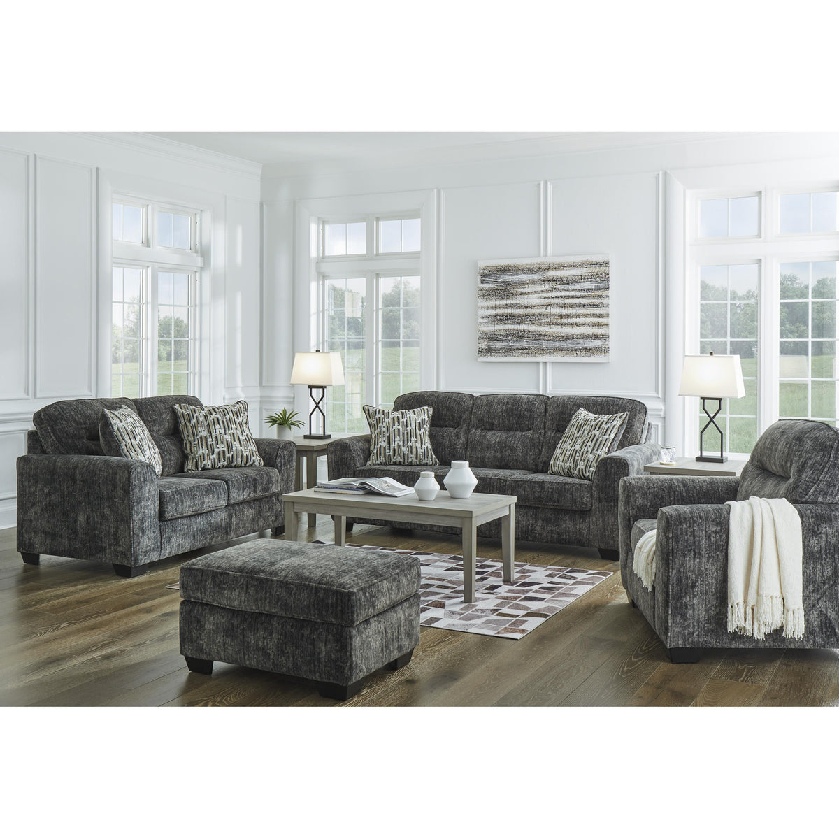 Signature Design by Ashley Lonoke 5050414 Ottoman IMAGE 5