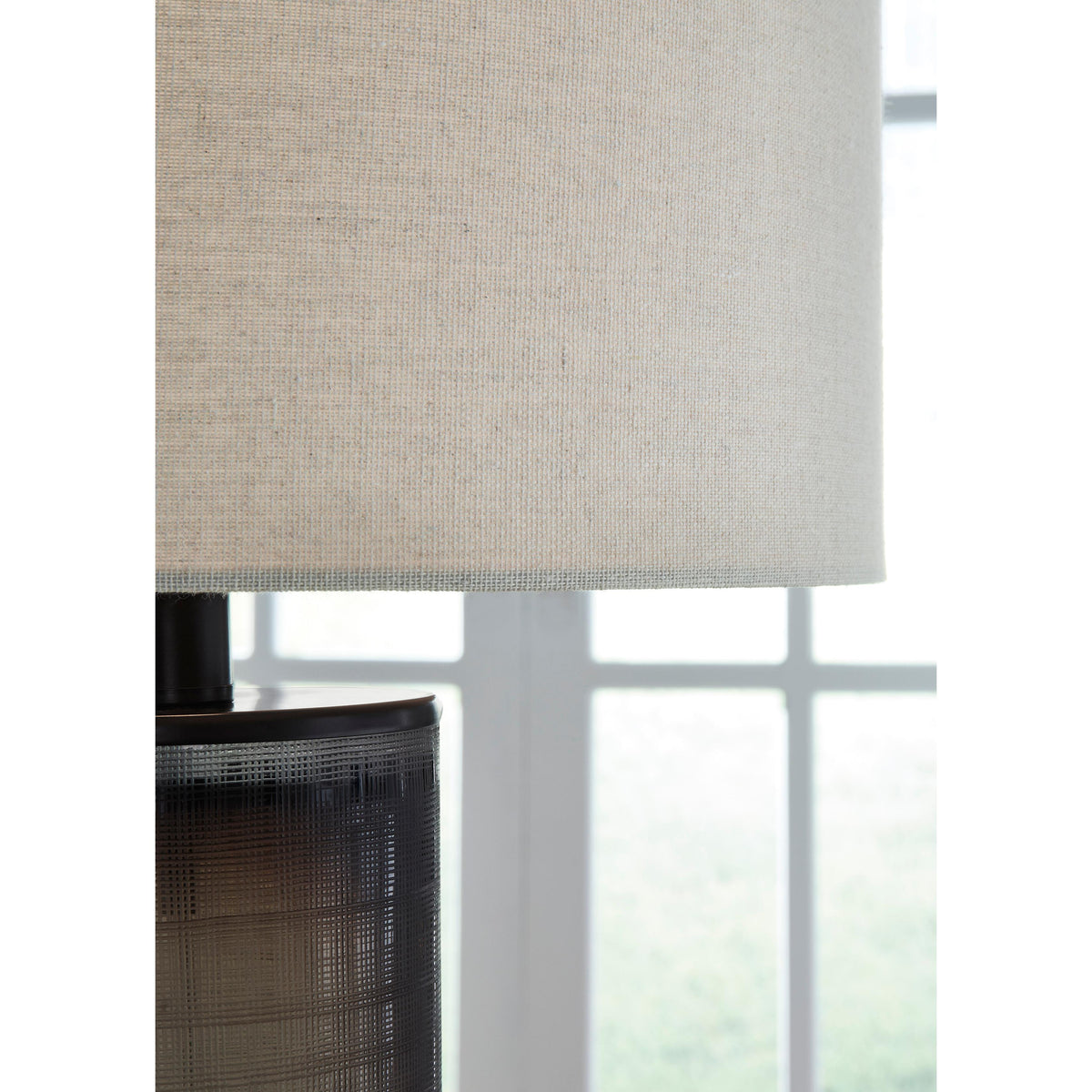 Signature Design by Ashley Dingerly L430824 Glass Table Lamp IMAGE 3