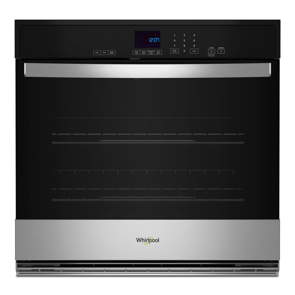  Whirlpool 27-inch Built-in Single Wall Oven WOES3027LS IMAGE 1