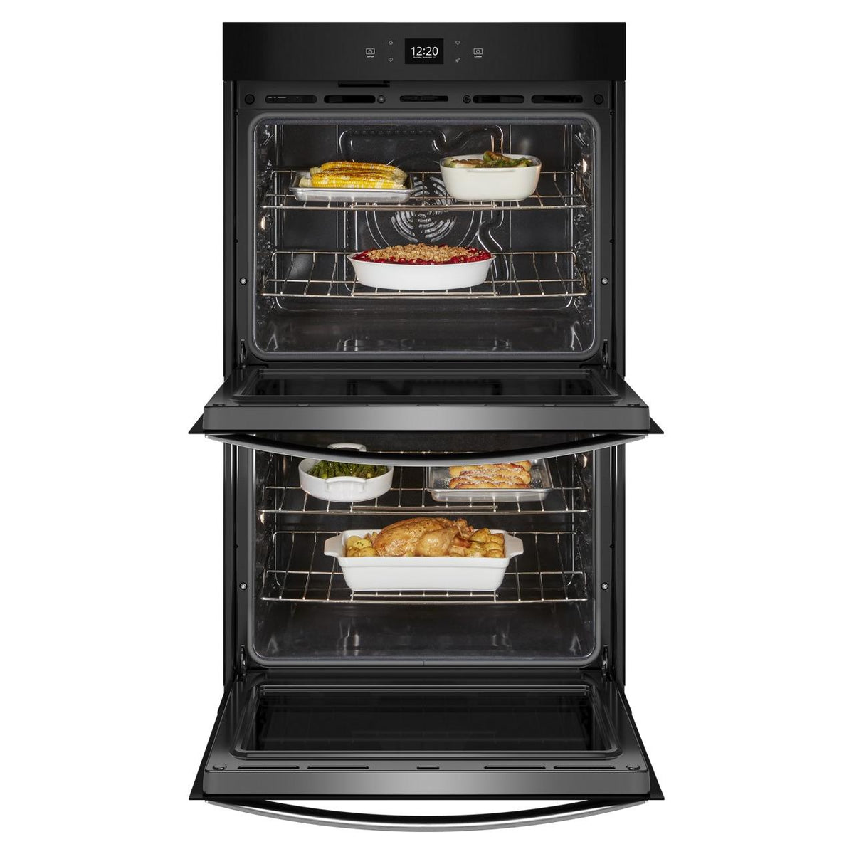  Whirlpool 30-inch Built-in Double Wall Oven WOED5030LZ IMAGE 2