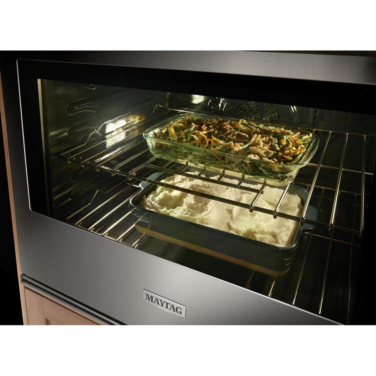  Maytag 30-inch Built-in Double Wall Oven with Convection MOED6030LZ IMAGE 7