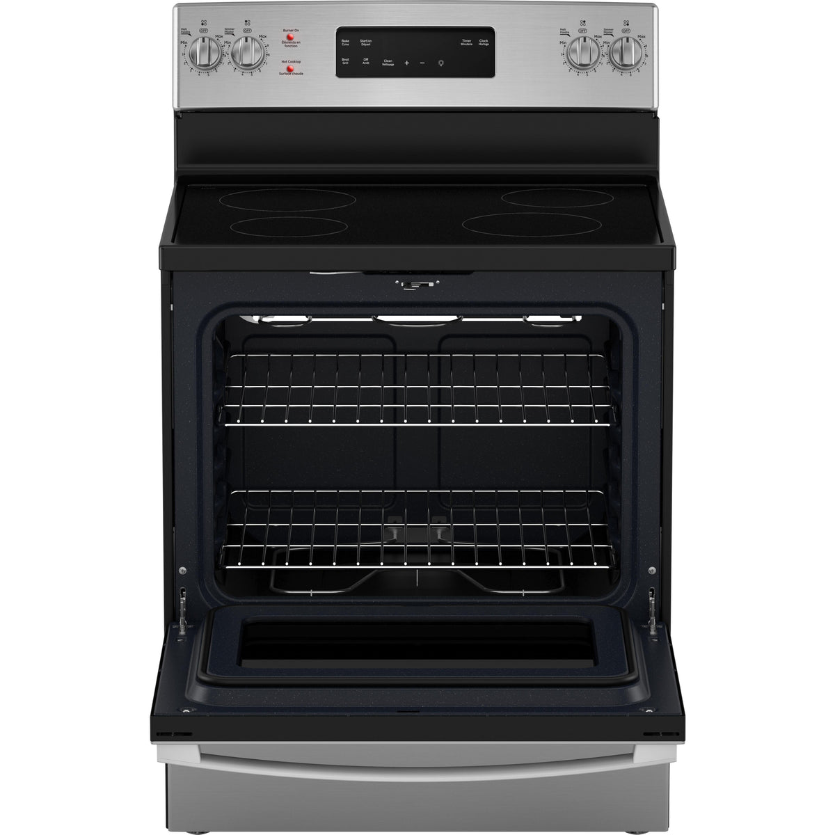  GE 30-inch Freestanding Electric Range with Self-Clean JCB630SVSS IMAGE 4