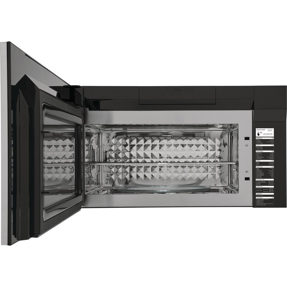  Frigidaire Professional 30-inch, 1.9 cu. ft. Over-the-Range Microwave Oven with Convection Technology PMOS198CAF IMAGE 3