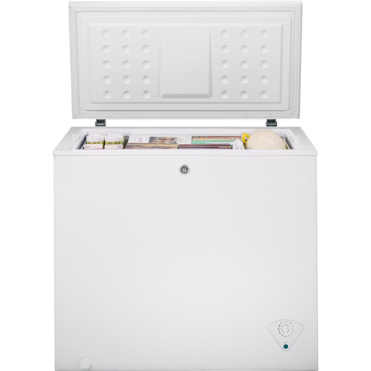  GE 7 cu. ft. Chest Freezer with Adjustable Temperature Control FCM7STWW IMAGE 3