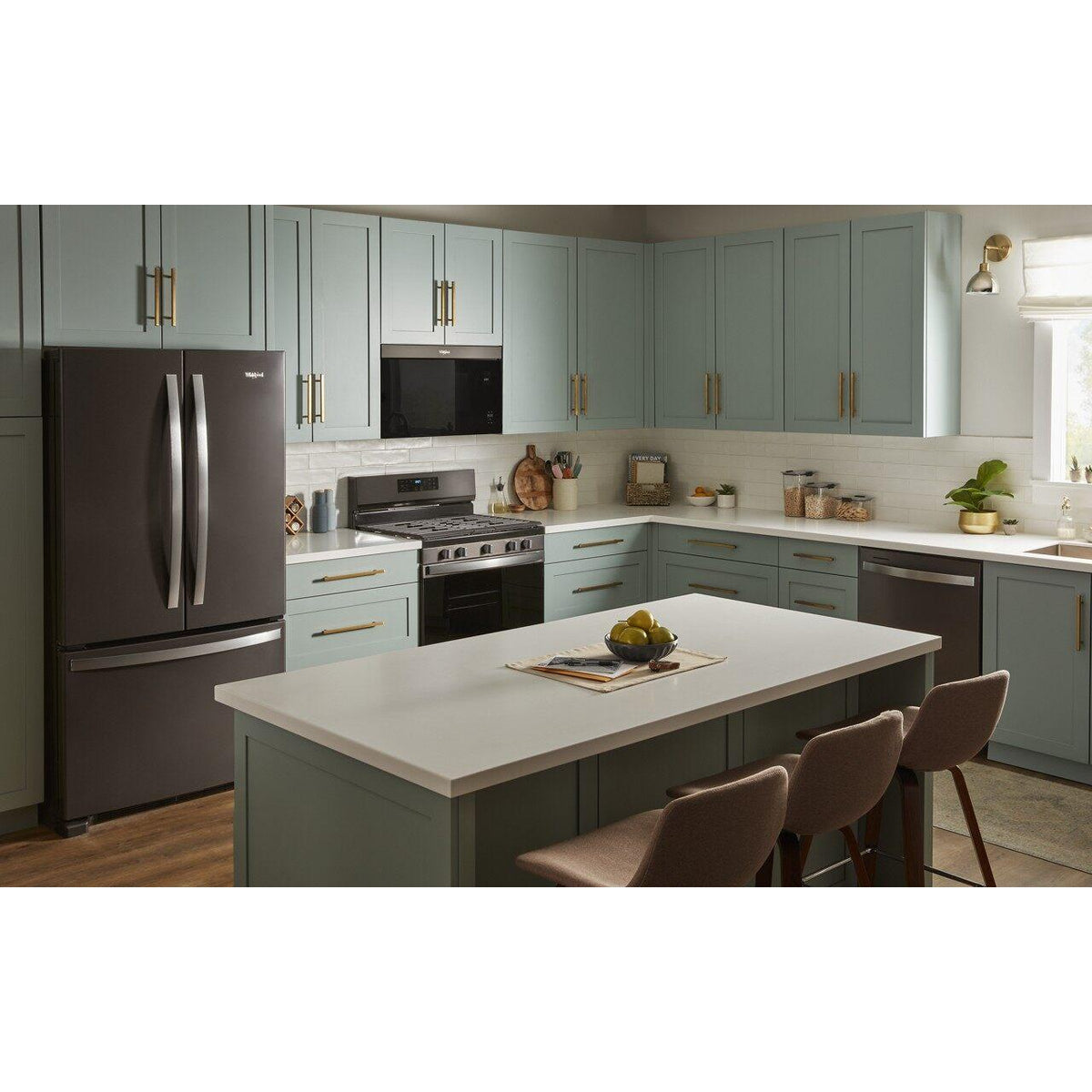  Whirlpool 30-inch, 1.1 cu. ft. Over-the-Range Microwave Oven YWMMF5930PV IMAGE 16
