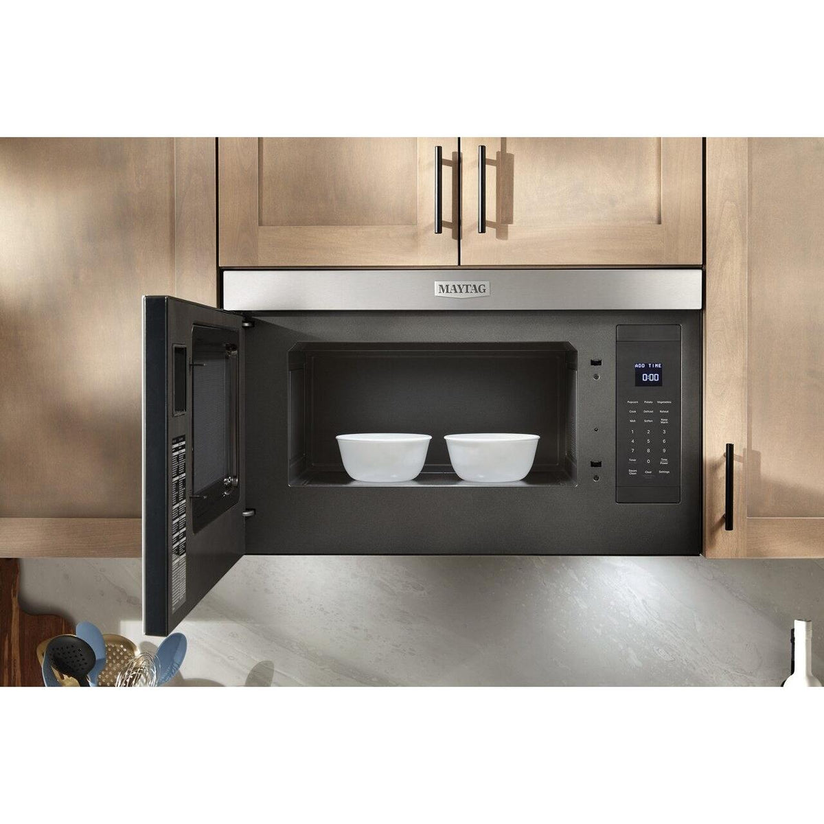  Maytag 30-inch, 1.1 cu.ft. Over-the-Range Microwave Oven YMMMF6030PZ IMAGE 12