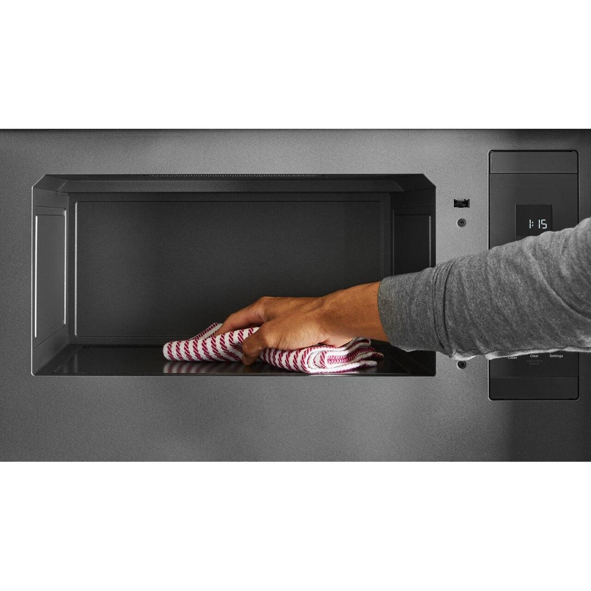  KitchenAid 30-inch Over-the-Range Microwave Oven YKMMF330PPS IMAGE 11
