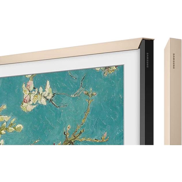  Samsung 65" The Frame Customizable Bezel - Sand Gold Beveled VG-SCFC65SGM/ZA IMAGE 2