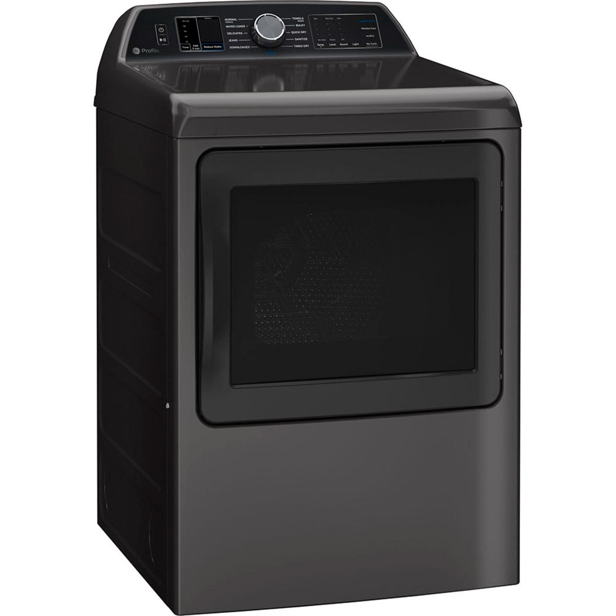  GE Profile 7.3 Cu. Ft. Electric Dryer with Sanitize Cycle PTD70EBMTDG IMAGE 3