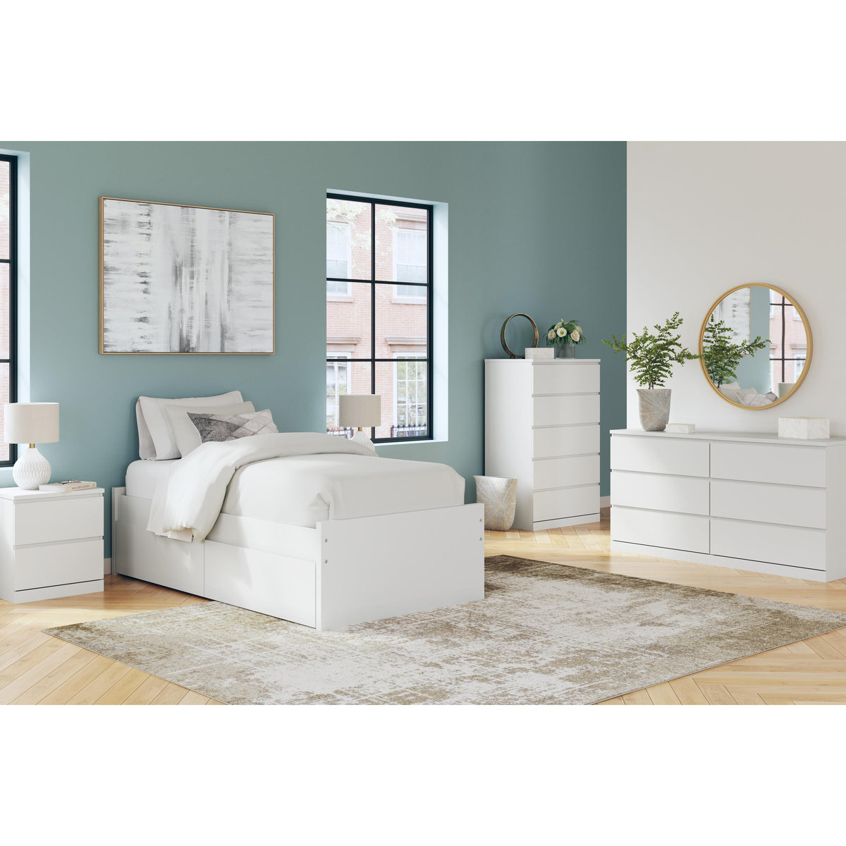 Signature Design by Ashley Onita EB9630-292 Two Drawer Night Stand IMAGE 14