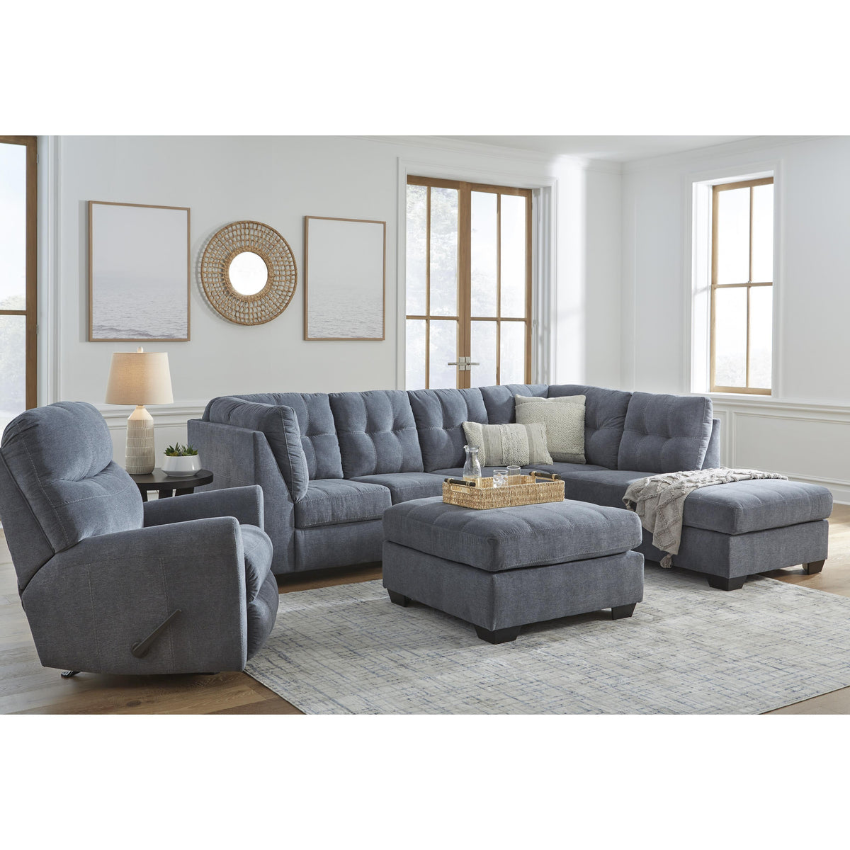 Signature Design by Ashley Marleton 5530308 Oversized Accent Ottoman IMAGE 8