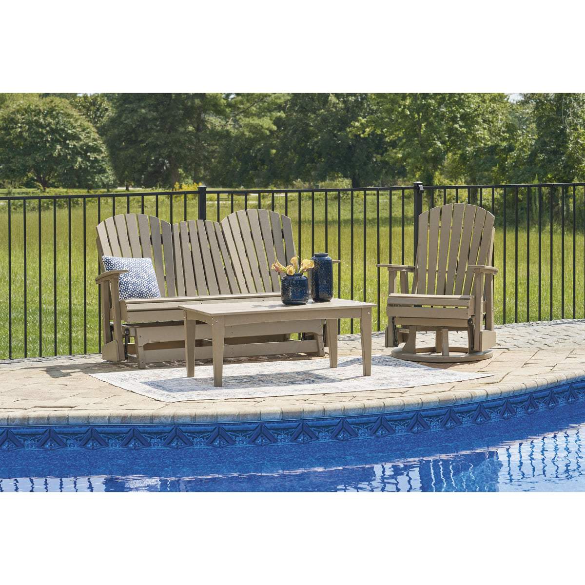 Signature Design by Ashley Hyland wave P114-835 Glider Loveseat IMAGE 10