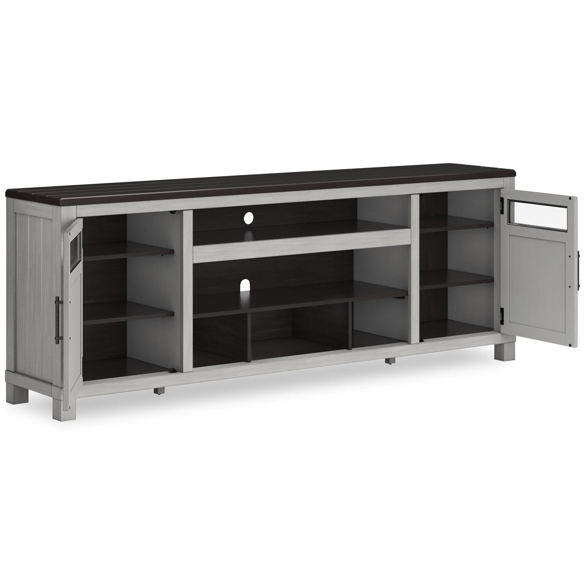 Signature Design by Ashley Darborn W796-68 XL TV Stand with Fireplace Option IMAGE 2