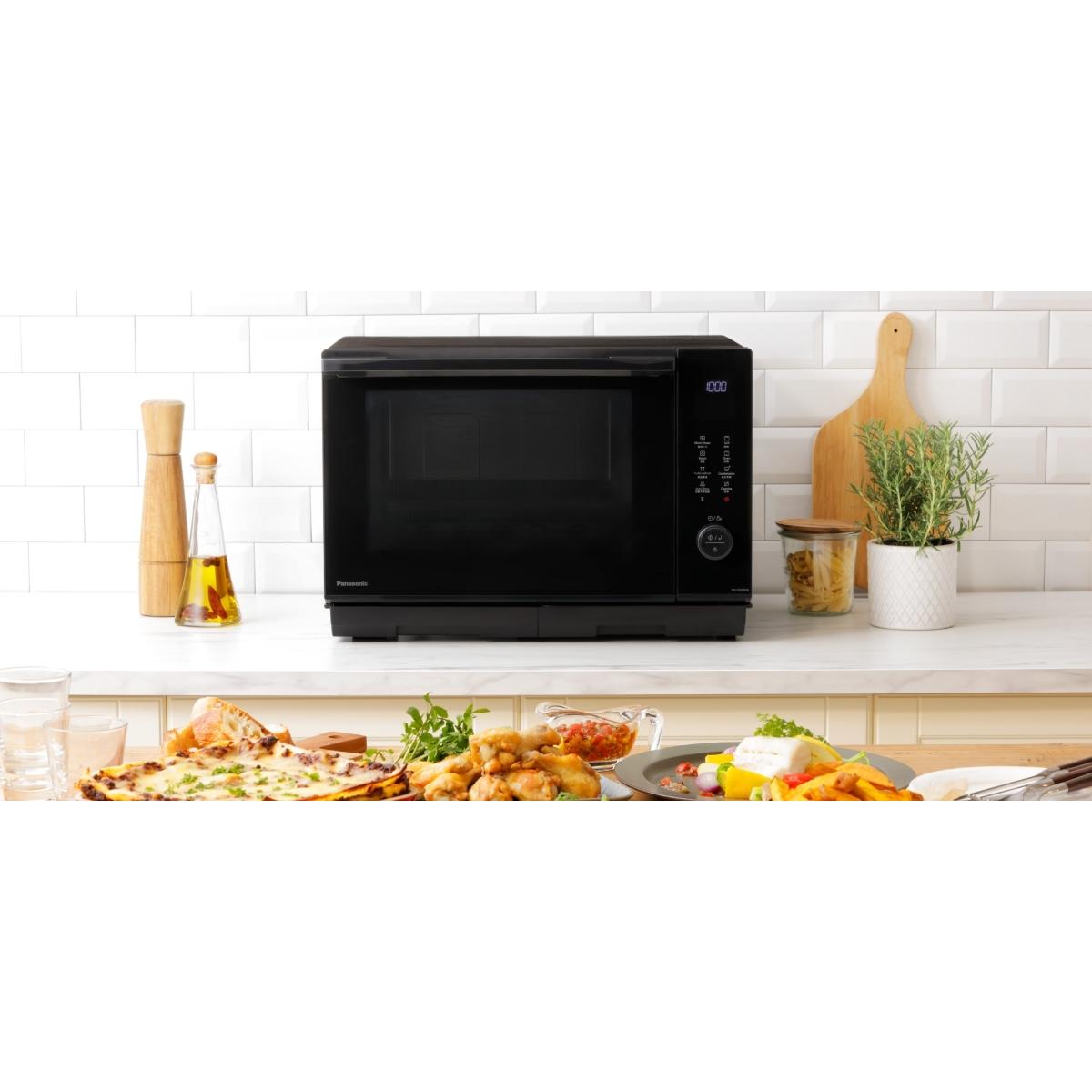  Panasonic 1.0 cu. ft. Countertop Steam Combi Microwave Oven NN-DS59NB IMAGE 2
