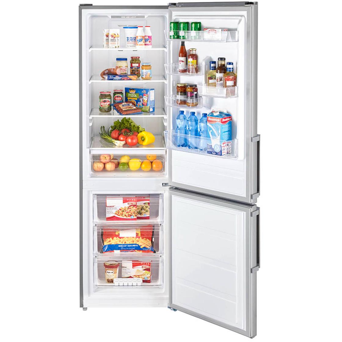  Moffat 23.43-inch, 11 cu. ft. Counter-Depth Bottom Refrigerator MBE11DSVSS IMAGE 2